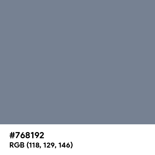 Slate Gray -  - Image Preview