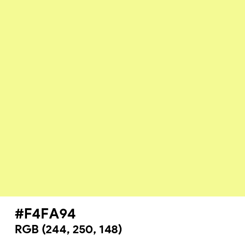 Pastel Yellow -  - Image Preview